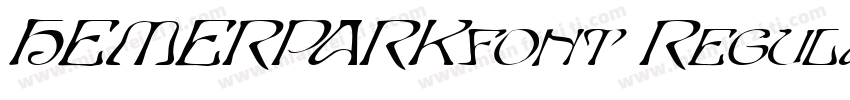 HEMERPARKfont Regula字体转换